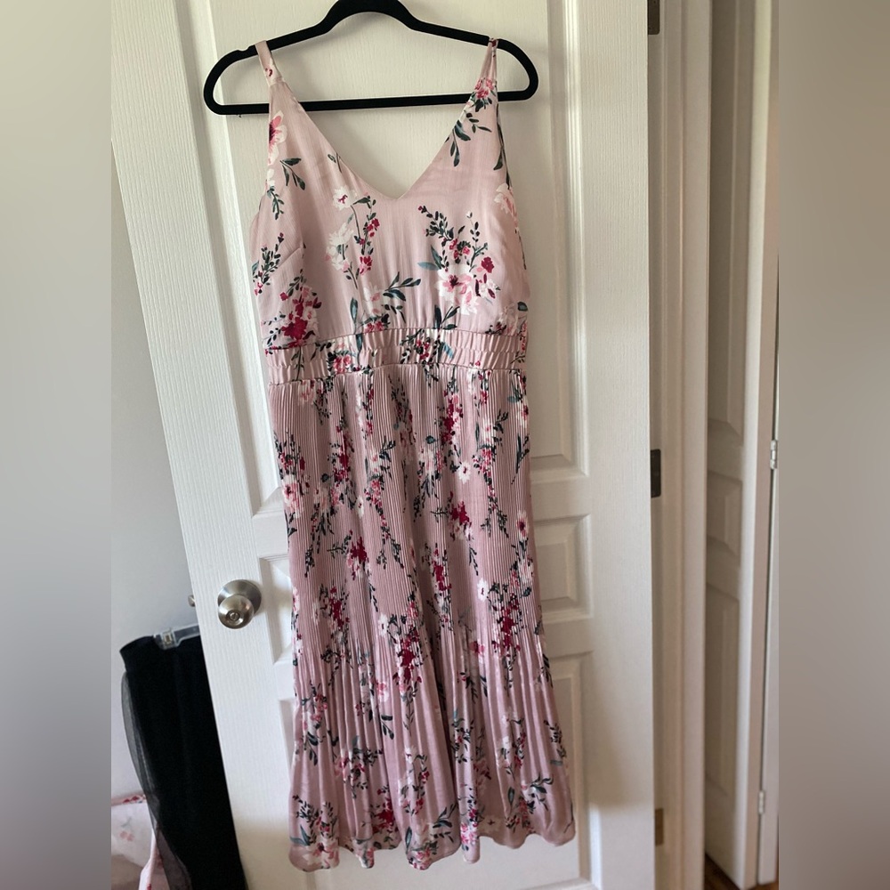 Cleo Pink Floral Dress